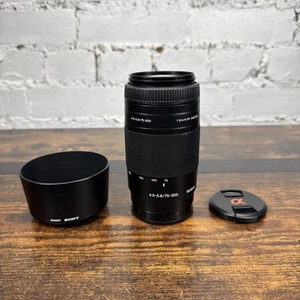 Sony 75-300mm Teleobjektiv F4.5-5.6 für Sony A-Mount, SAL75300 mit Haube sehr guter Zustand - Bild 1 von 17