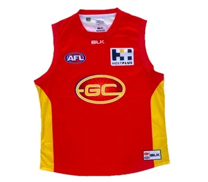 Gold Coast Suns AFL Guernsey Size 2XL Footy Football Jumper BLK - Picture 1 of 6
