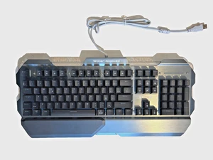 % LESHP mech RGB Gaming Tastatur wassergekühlt 105 Tasten QWERTY Kabel im SALE % - Bild 1 von 5