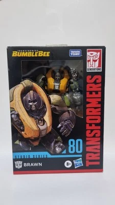 Transformers Studio Series #80 Brawn Deluxe Class Bumblebee Movie Takara Tomy - Image 1 of 4