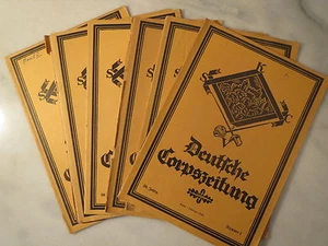 Giornale del Corpo Tedesco - DCZ - anno 1958 - completo / Studentika - Foto 1 di 1