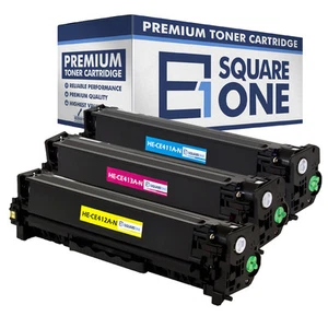 eSquareOne Toner Cartridge Replacement for HP 305A CE411A CE412A CE413A - Bild 1 von 3
