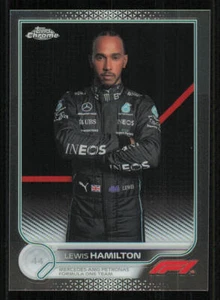 2022 Topps Chrome Formula 1 #5 Lewis Hamilton - Picture 1 of 2