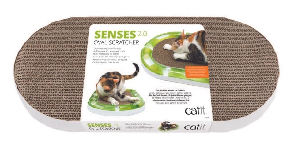 Catit Senses 2.0 Oval Scratcher - Kratzpappe