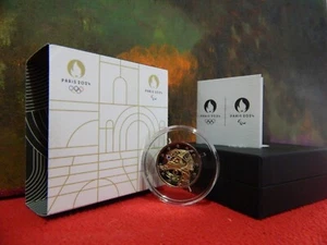 France, 2024, 2 Euro Coin, Olympic Games, Colorful, Proof! - Picture 1 of 6