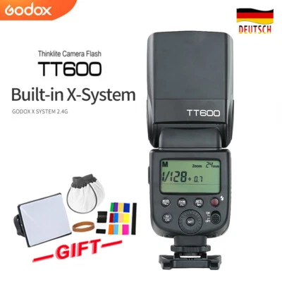 Godox TT600 2,4G Wireless GN60 Master/Slave Kamera Flash Speedlite - Bild 1 von 4