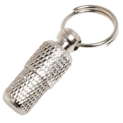 Karlie Adresstube silber für Hunde - sicheres Heimkommen mit Adresse - Bild 1 von 2