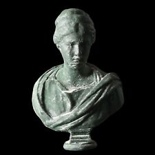 Vibia Sabina Esposa de Adriano Estatuilla de busto de bronce fundido en...