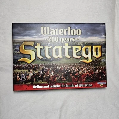 Stratego Waterloo 200 Years Rare Strategy Board Game Missing 4 "Weakened" Blocks - Image 1 of 4
