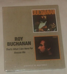 ROY BUCHANAN THAT'S WHAT I'M HERE FOR RESCUE ME CD NEW SEALED - Picture 1 of 2