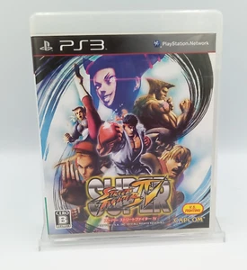 Super Street Fighter IV PS3 PlayStation 3 Japanese Mint Disk CIB - Picture 1 of 8