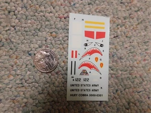 Monogram decals 1/48 Kit# 5000 Huey Cobra H214 - Picture 1 of 1