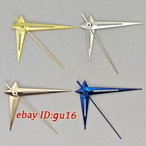 Green Luminous Watch hands silver/blue/gold/rose gold fit NH35 NH36  movement - Picture 1 of 11