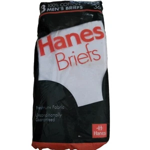 Paquete de 3 calzoncillos Hanes 1992 de colección talla 36 blancos preencogidos nuevos en caja abierta ver fotos  - Imagen 1 de 9