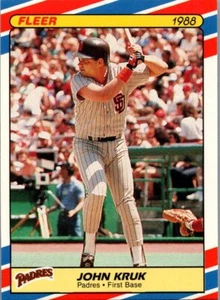 1988 Fleer SuperStars #20 John Kruk Limited Edition San Diego Padres - Picture 1 of 2