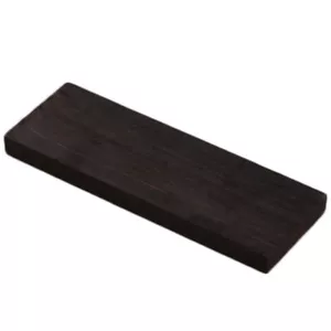 2 x Coltello Legno Bilancia Manico Vuoto Naturale Fai da Te Tornitura Legno Rosso Ebano Artigianato 4,7'' - Foto 1 di 3
