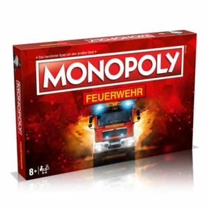 Winning Moves Monopoly - gioco da tavolo vigili del fuoco gioco da tavolo da 8 anni - Foto 1 di 7