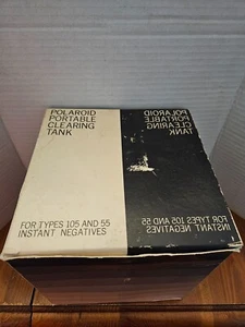 Polaroid Portable Clearing Tank for Instant Negative Film Types 105 & 55 - Picture 1 of 4