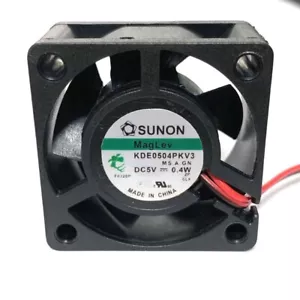 SUNON DC 5V 0.4W KDE0504PKV3 Cooling fan 4020 MagLev 2pin/wire 40x40x20mm  - Picture 1 of 5