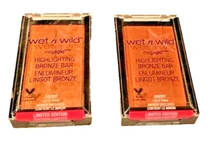 (2) WET N WILD MegaGlo Highlighting Bronzer Bar LET IT GLOW - Picture 1 of 4