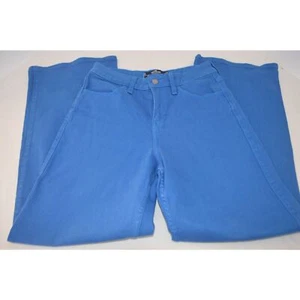 Womens 26 x 29 Hollister High Rise Vintage Baggy Blue Jeans Wide Leg 2/3 S - Picture 1 of 8