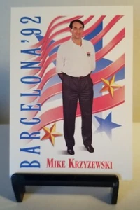 Baloncesto SkyBox Mike Krzyzewski Barcelona '92 1991-92 #542 - Entrenador del equipo de Estados Unidos - Imagen 1 de 2
