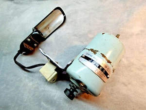 Vintage JONES Sewing Machine Motor & Lamp | 60s 70s Retro Electric Spare - Picture 1 of 12