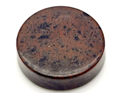 Troquel de dados de repuesto individual de backgammon Lg baquelita astilla marrón manchado y crema Foto 1 de 4