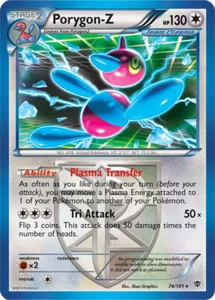 Porygon-Z 74/101 - Pokemon Plasma Blast Holo Rare Card - Picture 1 of 1
