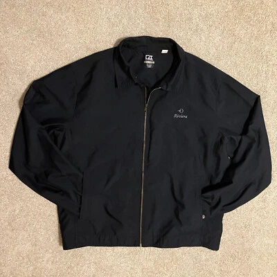 Cutter & Buck Weathertec Golfing Windbreaker Jacket, Riviera Logo, Size XXL - Image 1 of 4