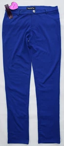 KARIZMA Rosy Stretch Fabric Blue Leggings Pants Womens XL (Fit Tip: M-L ) NEW - Picture 1 of 6