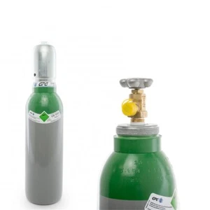 Argon Gasflasche Gasfüllung Schweißgas MIG/MAG WIG 5 Liter 4.6 neu & voll - Bild 1 von 4