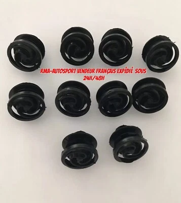 RMAUTO 10 Clips Agrafe Panneau De Porte Seat Cordoba Ibiza Leon Toledo 3B0868243