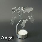 Tea Light Holder Rotary Spinning  Carousel Metal Candlestick Candle Home Supply