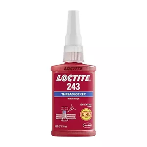 Loctite 243 High Strength 50 Ml Heavy Duty Threadlocker, Pack of 1 - Picture 1 of 3