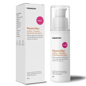 Farmistry PowerLifter | 2% Retinol, Vitamin C, Peptid, Azelainsäure | Retinol - Bild 1 von 6