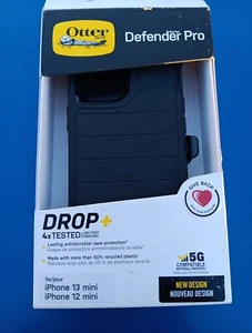 Otterbox Defender Series Pro Case With Holster For iPhone 12/13 Mini - Black M82 - Zdjęcie 1 z 1