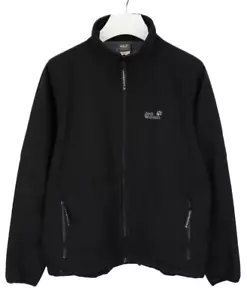 Jack Wolfskin Flexshield Herren XL Reißverschluss Hoher Kragen Leicht Schwarz - Bild 1 von 16
