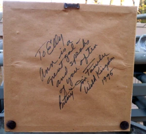 Betsy& Jim Fowler Signed Tribute to the Elephants Print "PALS" -Wild Kingdom TV - Picture 1 of 5