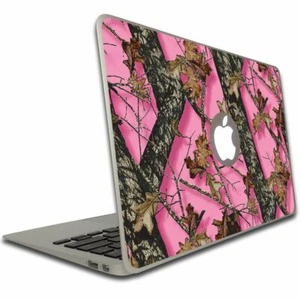 Macbook Air or Macbook Pro 13" - Laptop Skin - Pink Hunting Camouflage - Picture 1 of 2