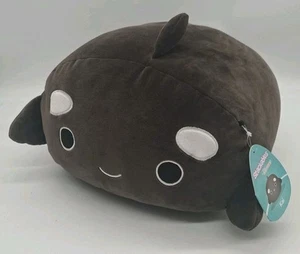 Squishmallow Stackables Kai der Orca 12 Zoll Kelly Toy dunkelgrau weiches Plüschtier - Bild 1 von 6