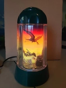 2003 Rabbit Tanaka Mini 9 1/2" Dinosaur Motion Lamp - Picture 1 of 13