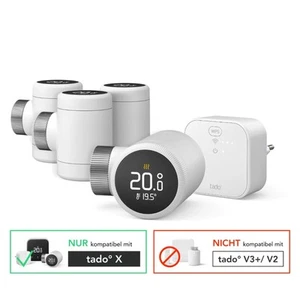 tado° X Starter Kit 1x Bridge 4x Smarte Thermostate | Matter | Neu OVP - Bild 1 von 12