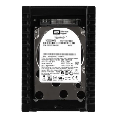 WD VelociRaptor 500GB 10K 64MB SATA III 3.5'' WD5000HHTZ - Immagine 1 di 3