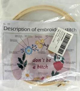 Artlife Stickset mit Farbfaden, Reifen und Nadeln Neu - Bild 1 von 3