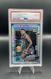 2023-24 Panini Donruss - GG Jackson II /249 (RC) Premium Box Set PSA 8 #228 - Imagen 1 de 3