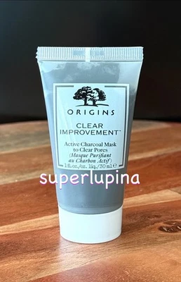 Origins Clear Improvement Active Charcoal Mask NEW Travel Size 1 fl.oz - Image 1 of 3