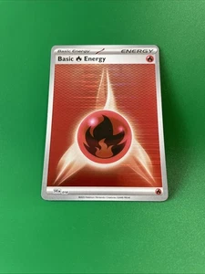 Pokemon - Basic Fire Energy - SVE018 - SV Black Bolt / White Flare - Holo - Picture 1 of 3