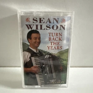 Sean Wilson Turn Back The Years Audio Cassette Tape New Sealed Free Uk Postage - Picture 1 of 2