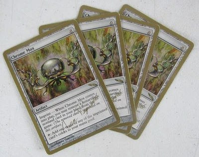 MTG Aeo Paquette Worlds Chrome Mox Playset of 4 Gold Border WS1 - Image 1 of 4